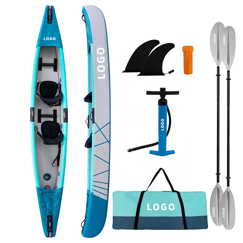 Fishing Boat Fiberglass - Drop Stitch Kayak Inflatable Canoe 2