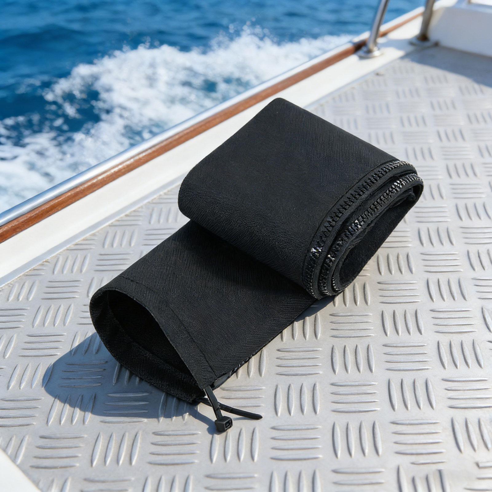 Fishing Boat Outboard Motor - 48 Inch Outboard Rigging Sleeve Zippered