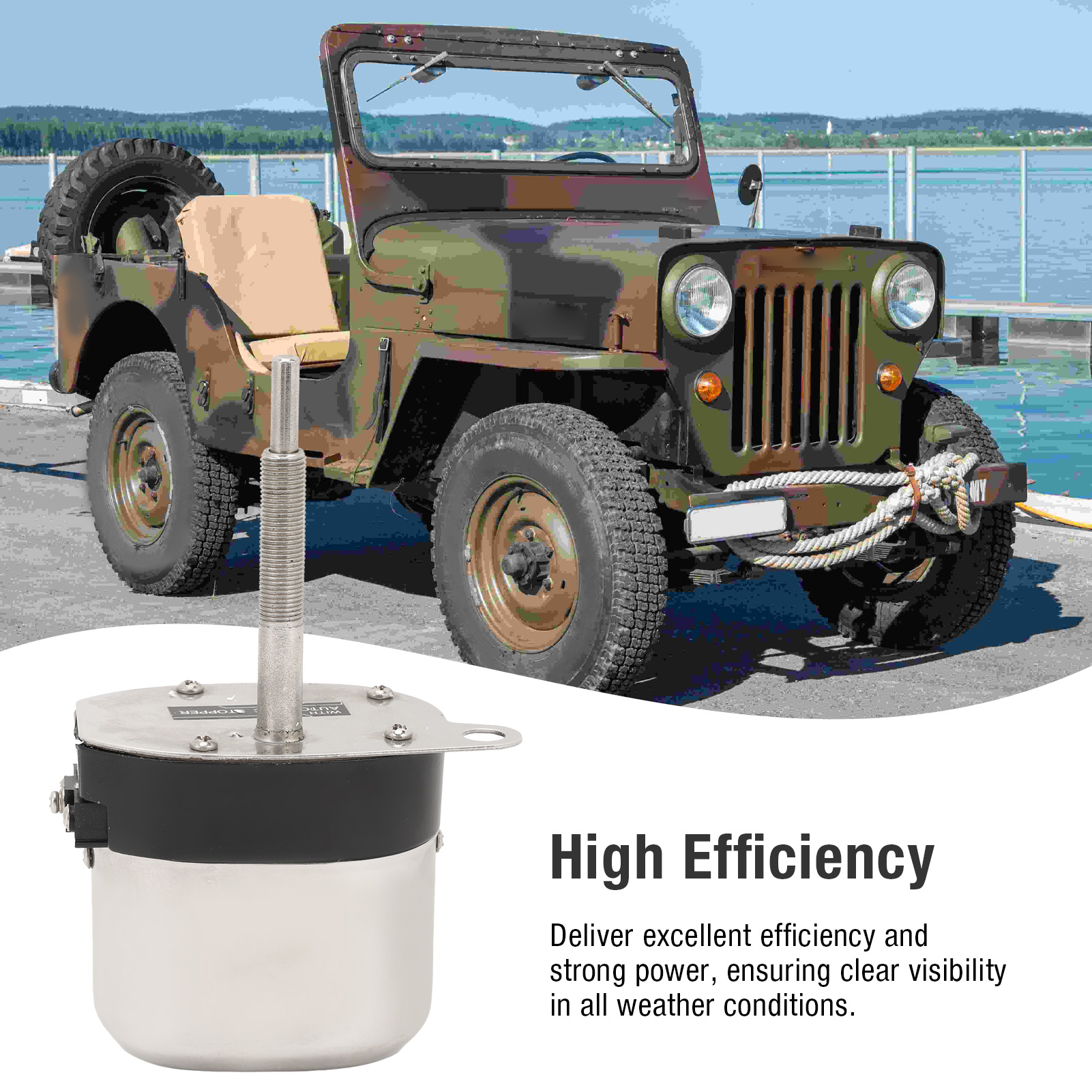 Electric Motor Windshield Wipe - Fishing Boat Outboard Motor 리뷰 및 가격
