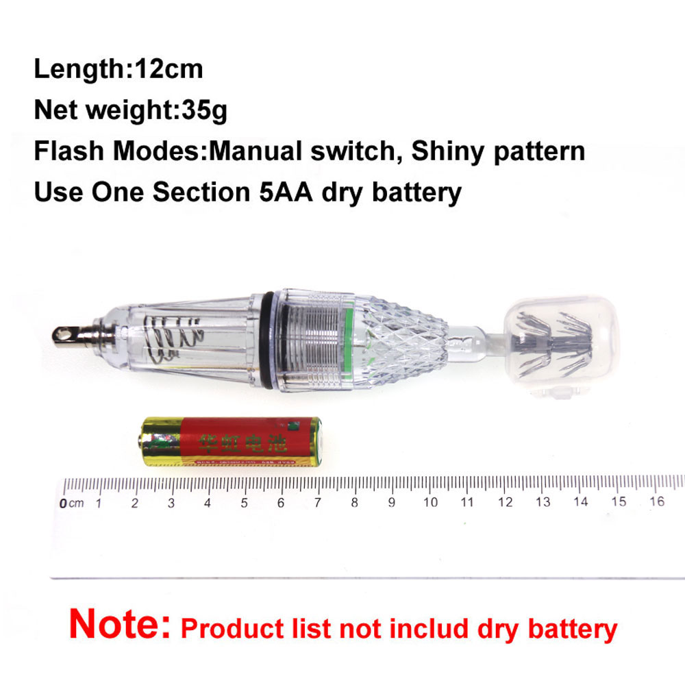 1pc 12cm 17cm 5AA Battery LED  - Fishing Boat Navigation Light 리뷰 및 가격