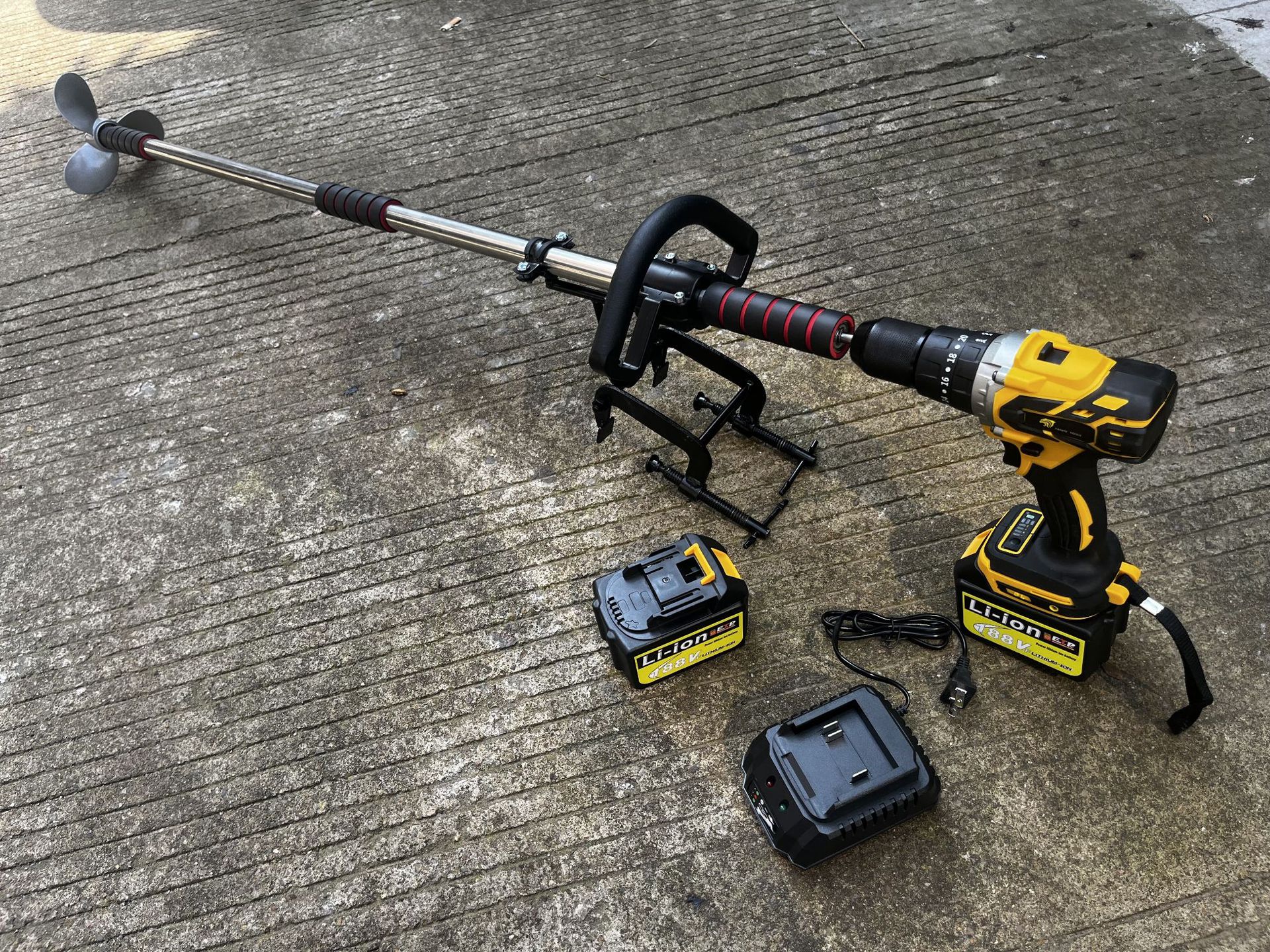 Electric Drill Manual Propelle - Fishing Boat Outboard Motor 리뷰 및 가격