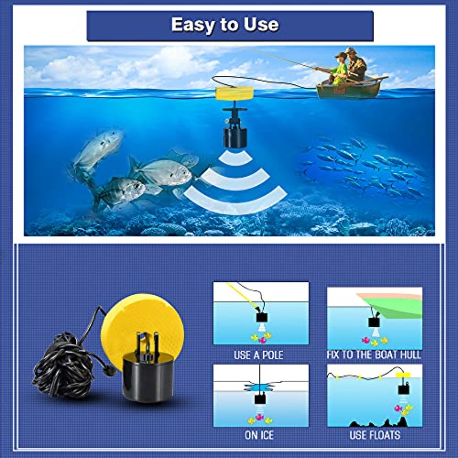 Kayak Portable Fish Depth Find - Fishing Boat Depth Finder 리뷰 및 가격