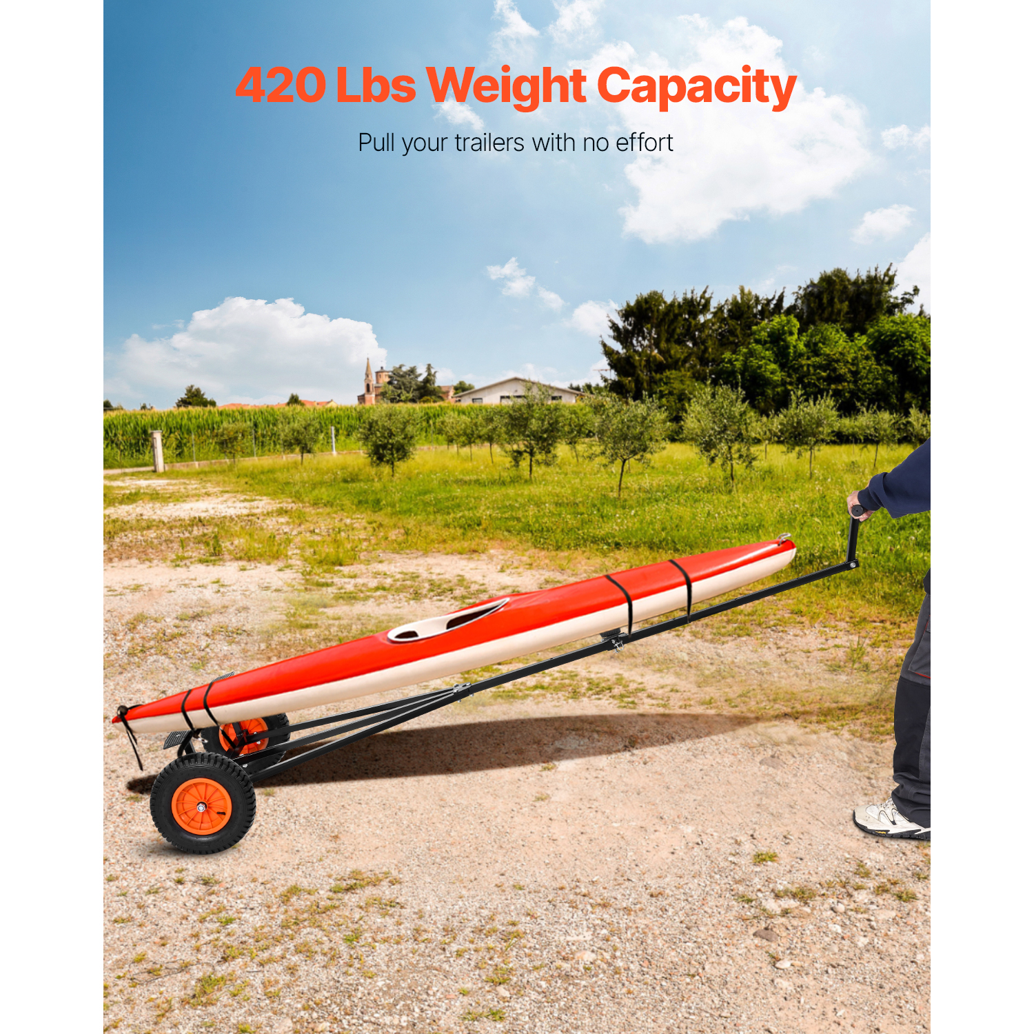 SucceBuy 420lbs Boat Trailer D - Fishing Boat Trailer 리뷰 및 가격