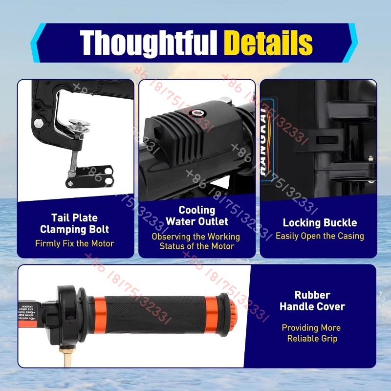 HANGKAI Outboard Motor, 3.6  2 - Fishing Boat Outboard Motor 리뷰 및 가격