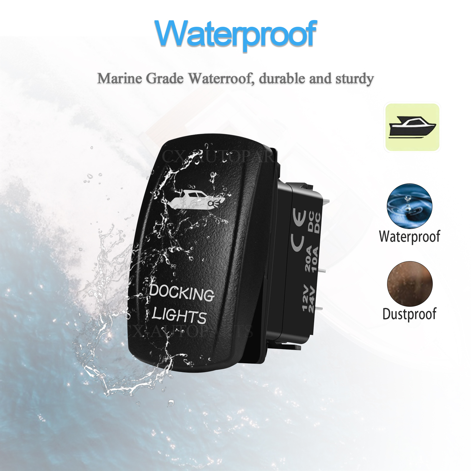 Marine Grade IP66 Rocker Switc - Fishing Boat Anchor 리뷰 및 가격