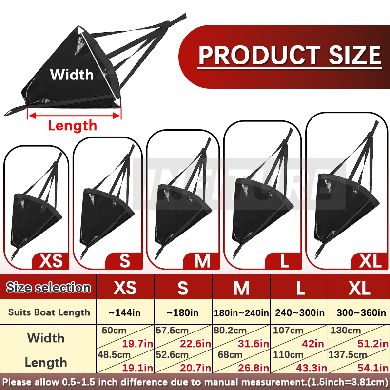 18-53'' Sea Drogue Anchor Floa - Fishing Boat Anchor 리뷰 및 가격