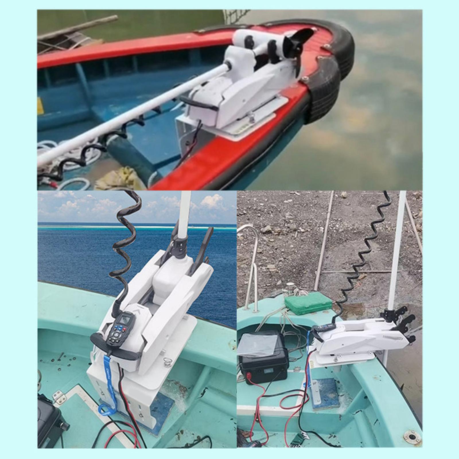 White Kayak Electric Motor Mou - Fishing Boat Trolling Motor 리뷰 및 가격
