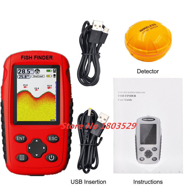 Update 200M Portable Sonar Fis - Fishing Boat Depth Finder 리뷰 및 가격