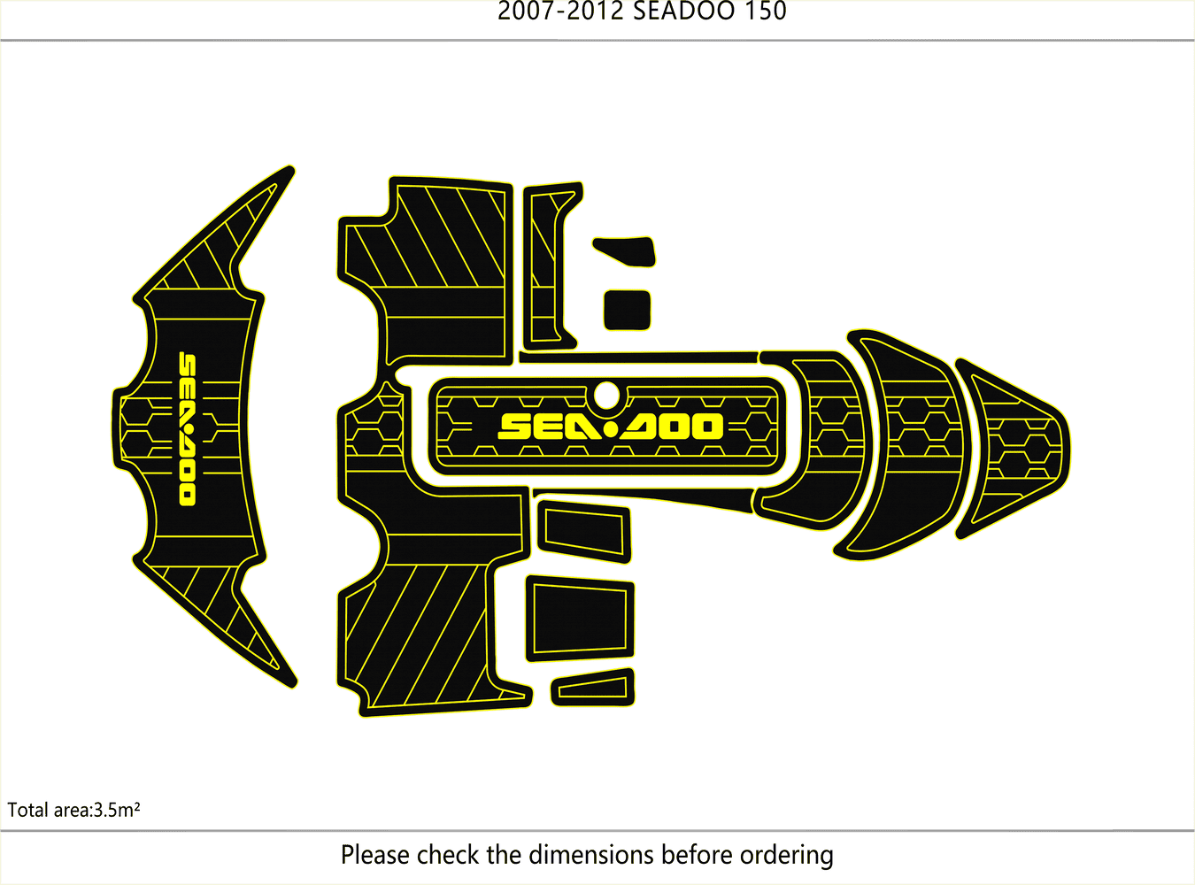 2007-2012 Sea Doo 150  Speedst - Fishing Boat Fiberglass 리뷰 및 가격