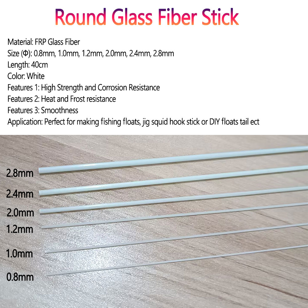 Bimoo 10/20pcs 0.8mm~2.8mm Rou - Fishing Boat Fiberglass 리뷰 및 가격