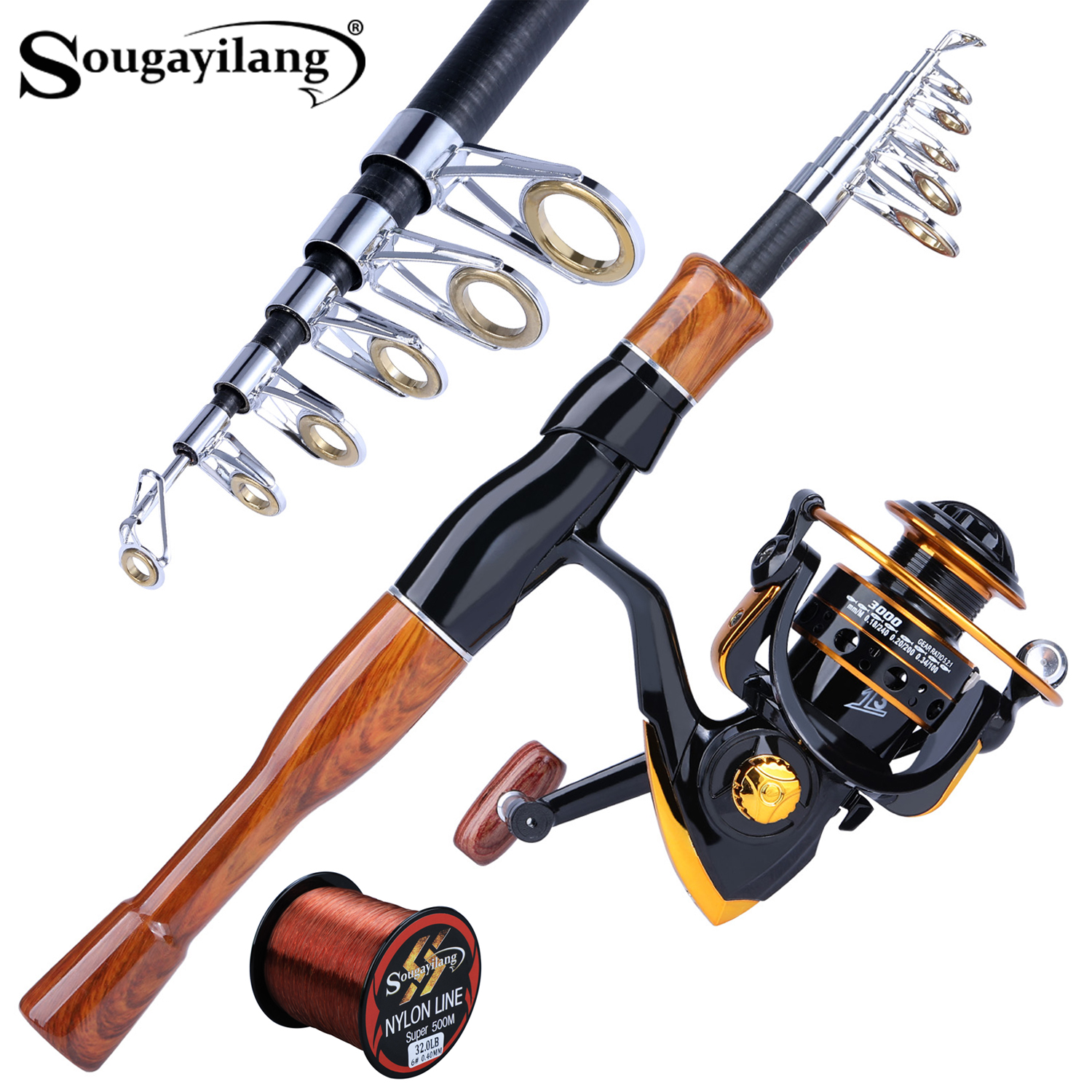 Sougayilang Fishing Rod Reel C - Fishing Boat Fiberglass 리뷰 및 가격