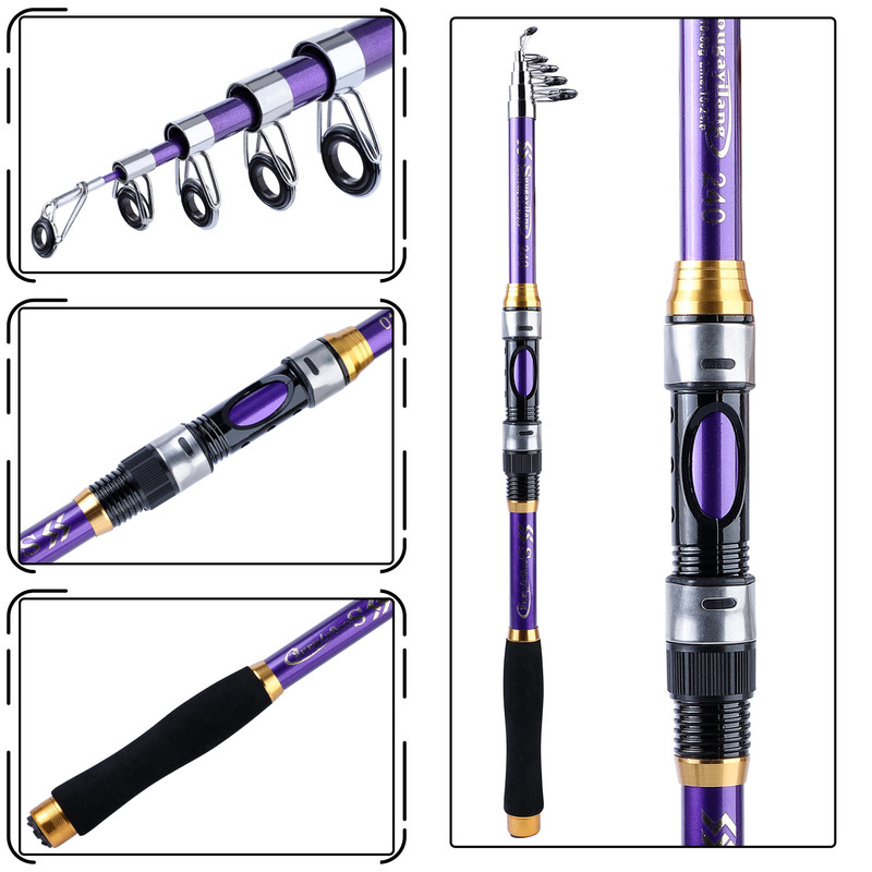 Sougayilang 4 Colors Telescopi - Fishing Boat Fiberglass 리뷰 및 가격