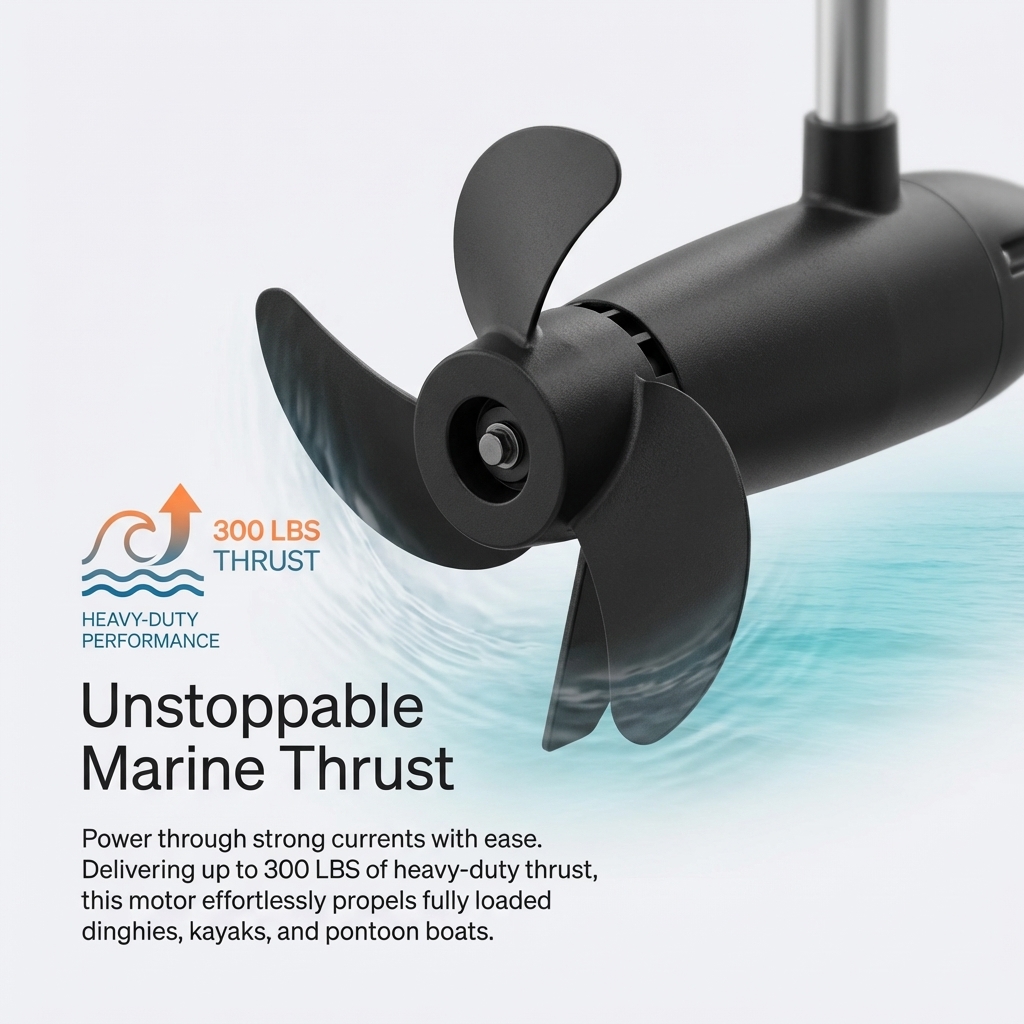 240LBS 300LBS High Thrust Brus - Fishing Boat Outboard Motor 리뷰 및 가격