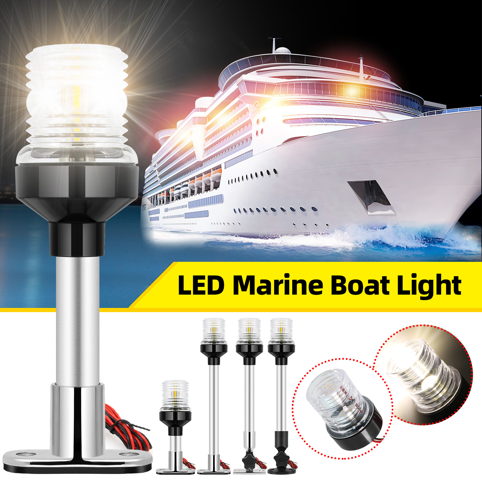 6/12inch LED Fold Yacht Naviga - Fishing Boat Paddle 리뷰 및 가격