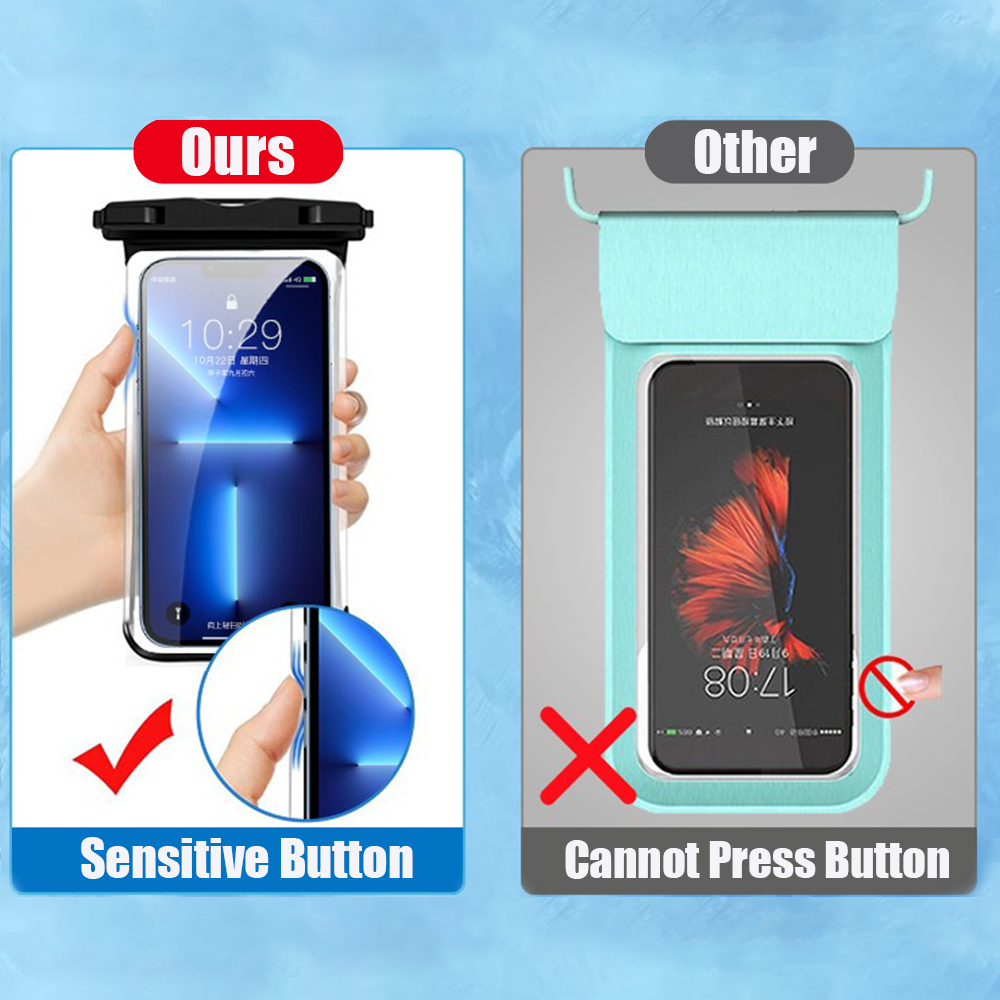 Waterproof Phone Case Swimming - Fishing Boat Cover 리뷰 및 가격