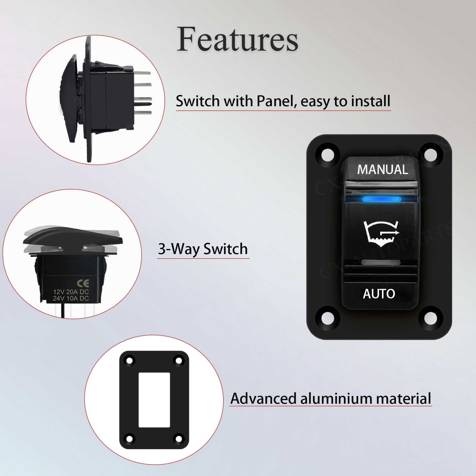 3 Way Bilge Pump Rocker Switch - Fishing Boat Bilge Pump 리뷰 및 가격