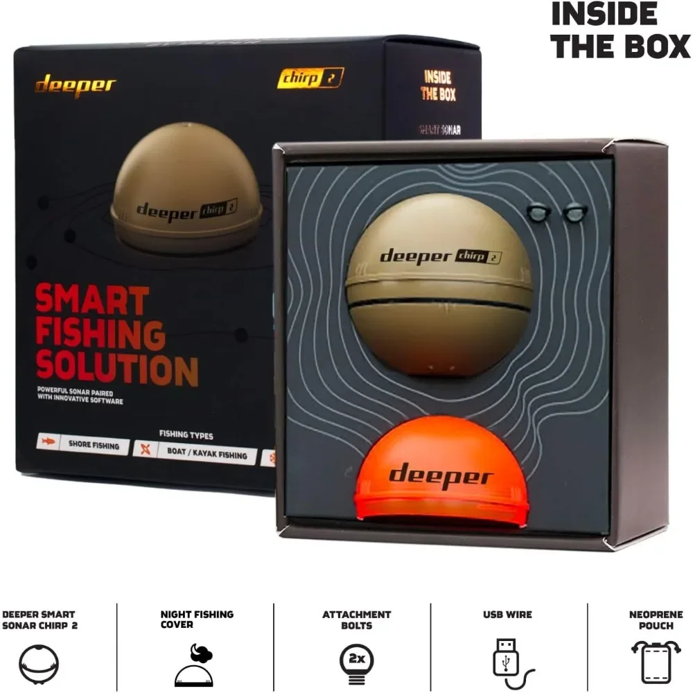 A  Chirp 2 Sonar Fish Finder - - Fishing Boat Depth Finder 리뷰 및 가격