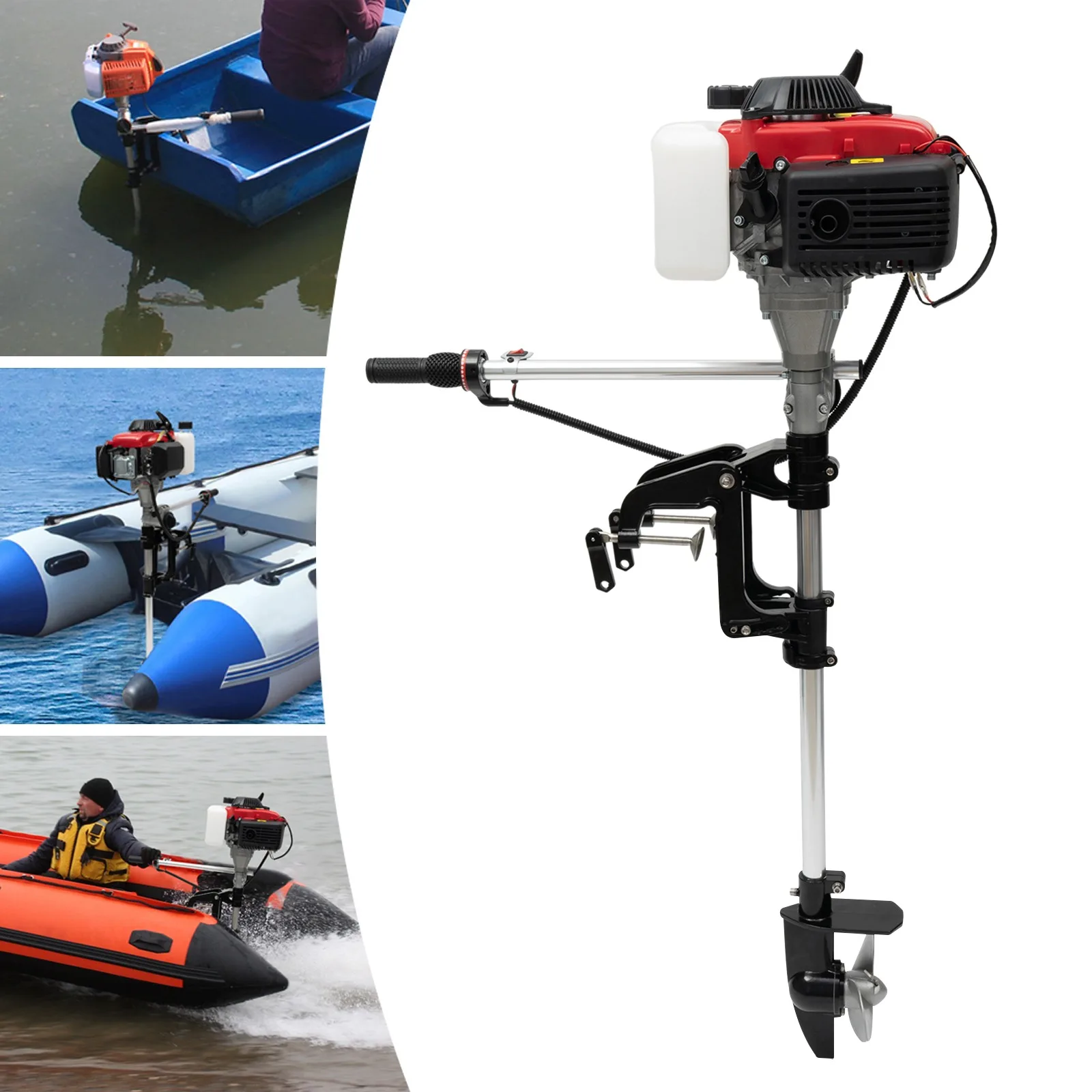 4-Stroke 4HP Boat Outboard Mot - Fishing Boat Outboard Motor 리뷰 및 가격