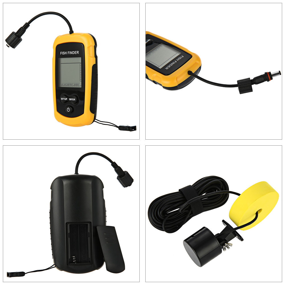 Alarm 100M Portable Sonar Fish - Fishing Boat Depth Finder 리뷰 및 가격