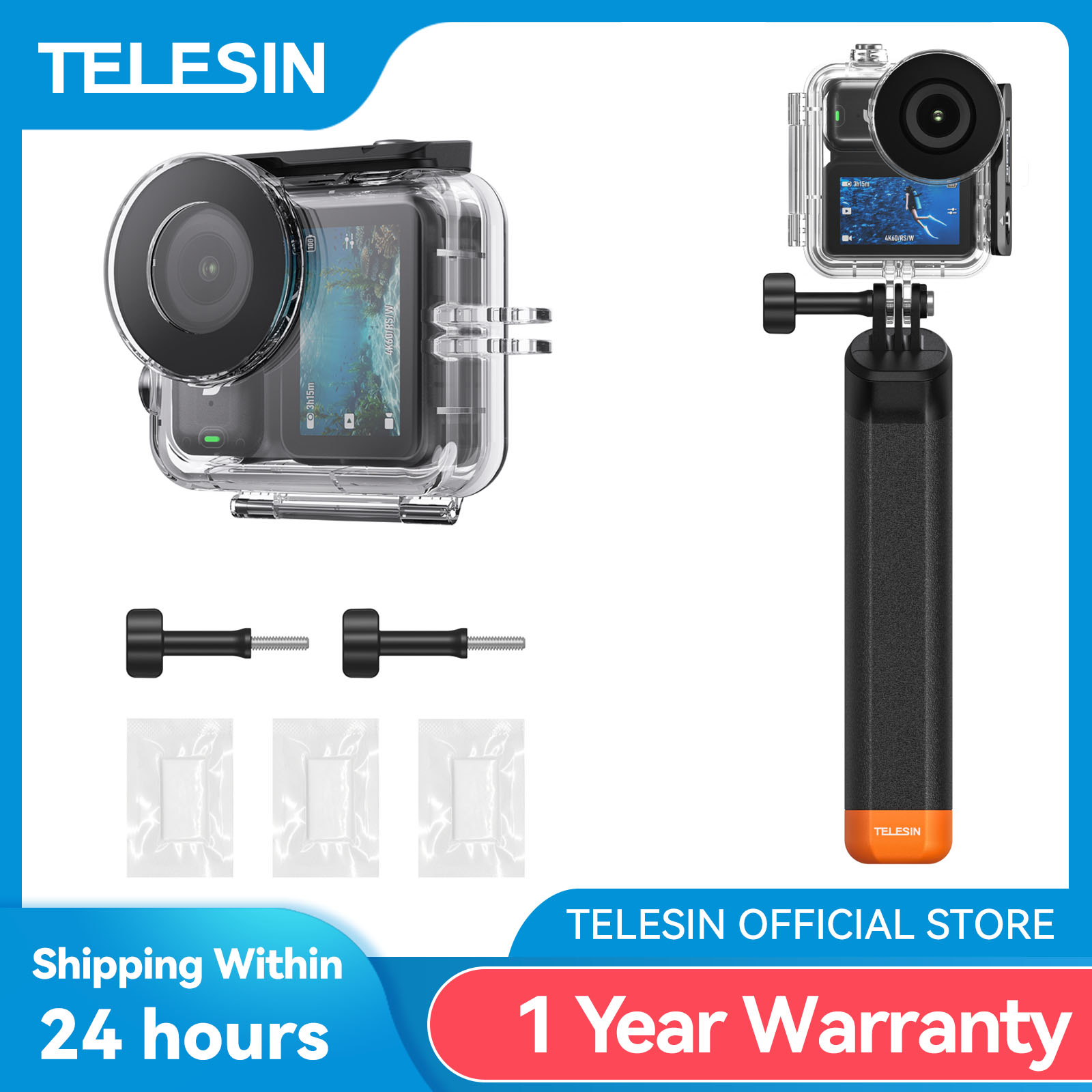 TELESIN 60M Diving Waterproof  - Fishing Boat Cover 리뷰 및 가격