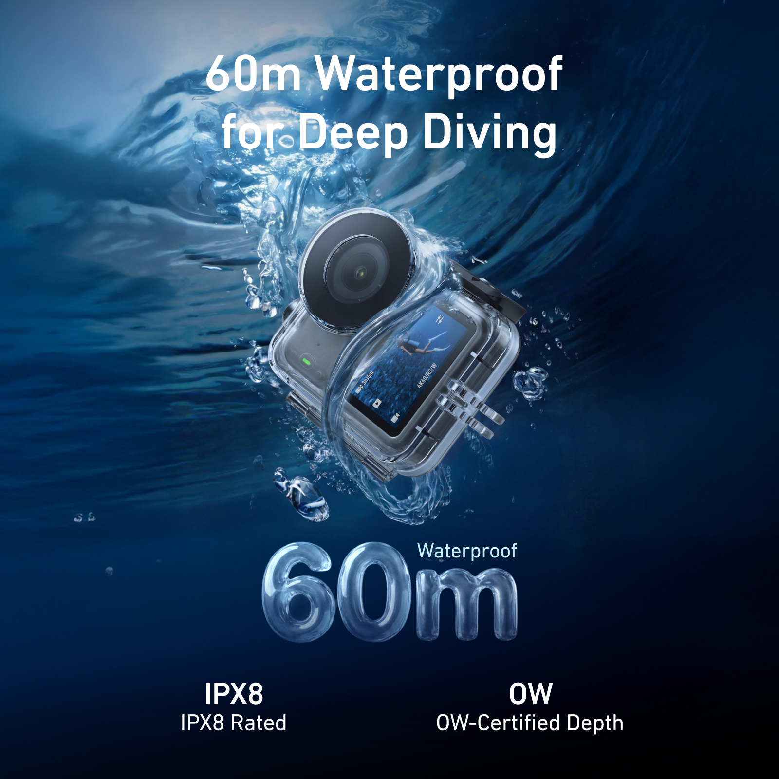 TELESIN 60M Diving Waterproof  - Fishing Boat Cover 리뷰 및 가격