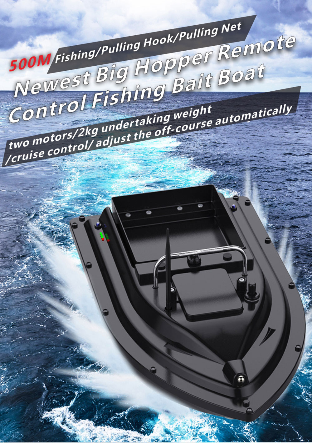 Bait Boat With GPS Positioning - Fishing Boat Gps 리뷰 및 가격