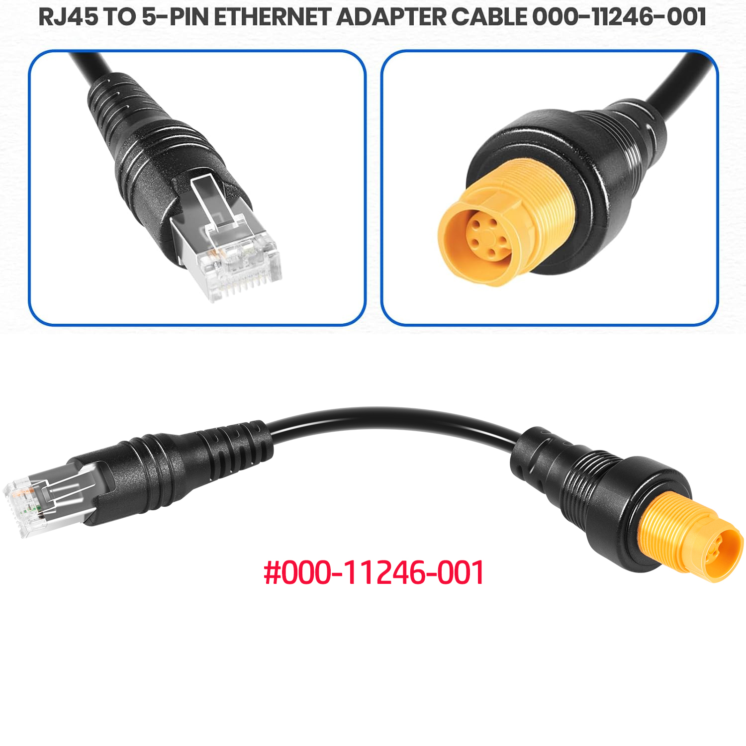 RJ45 to 5-Pin Marine Ethernet  - Fishing Boat Trailer 리뷰 및 가격