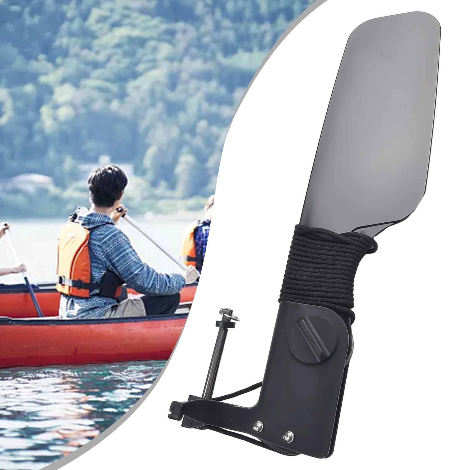 For Kayak Big Tail Rudder with - Fishing Boat Steering Wheel 리뷰 및 가격