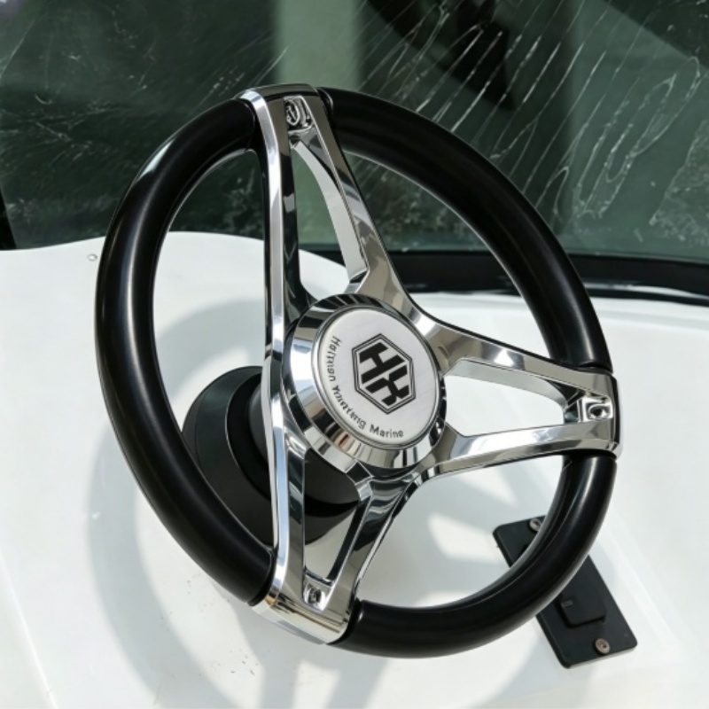 Marine Steering Wheel With Ass - Fishing Boat Trailer 리뷰 및 가격