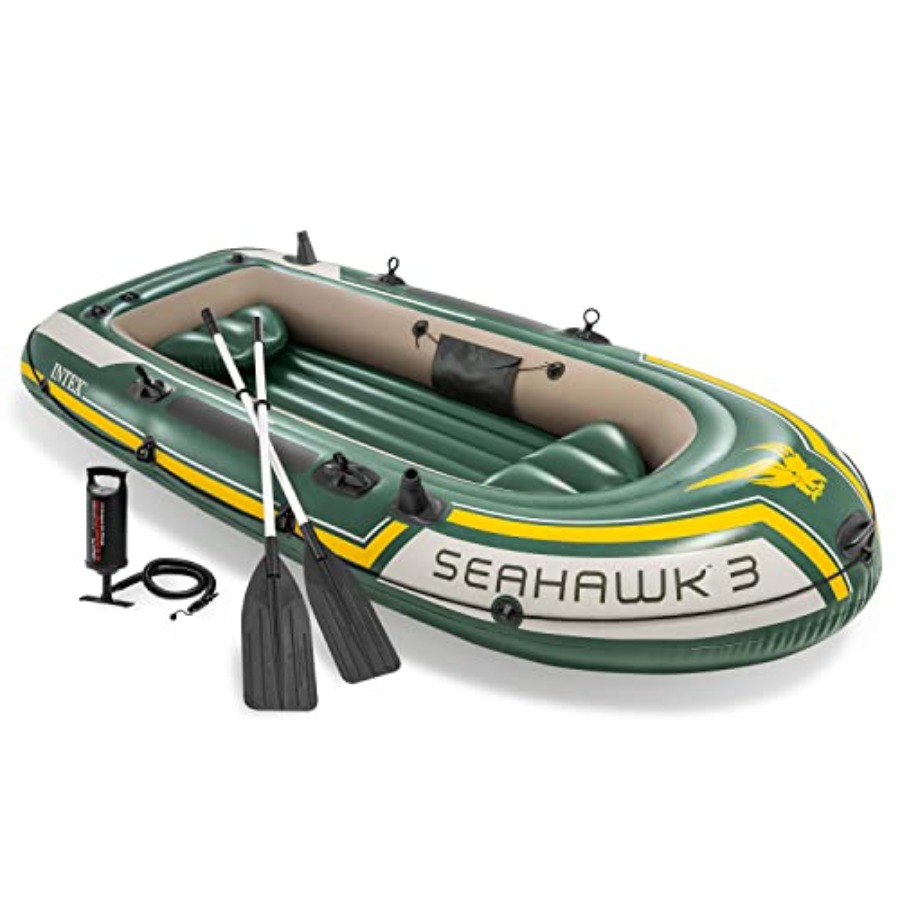 Inflatable Fishing Boat with O - Fishing Boat Oar 리뷰 및 가격