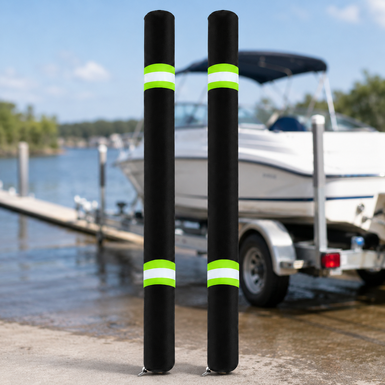 2Pcs Boat Trailer Guide Pole C - Fishing Boat Trailer 리뷰 및 가격