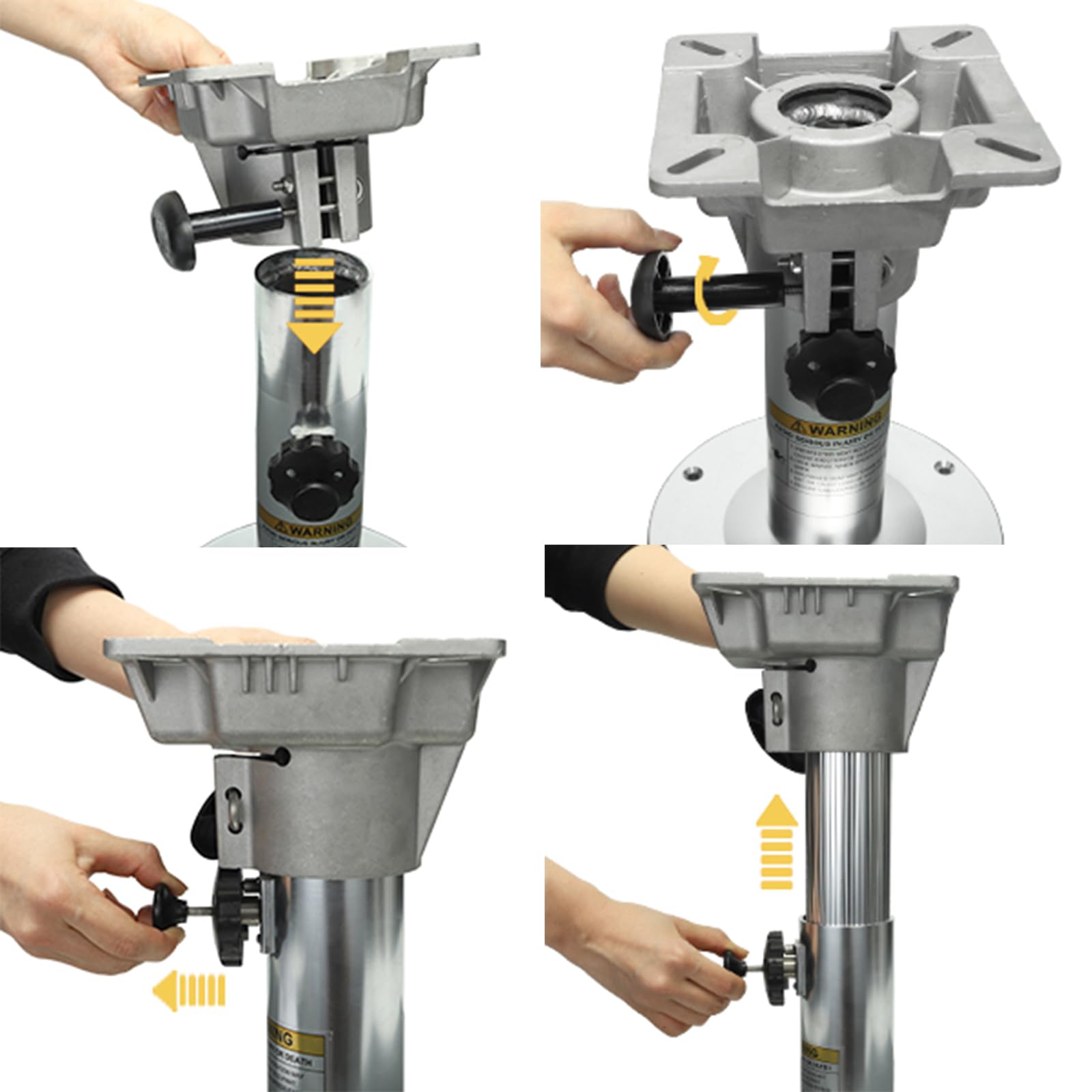 Adjustable Aluminum Boat Seat  - Fishing Boat Seat 리뷰 및 가격
